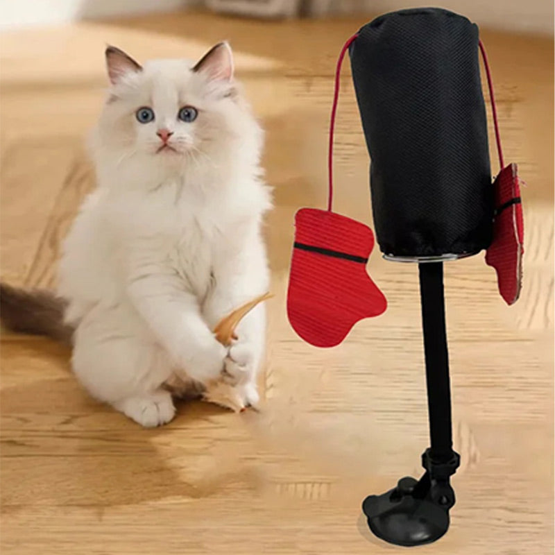 PawPlay – Interaktiver Boxsack für Katzen