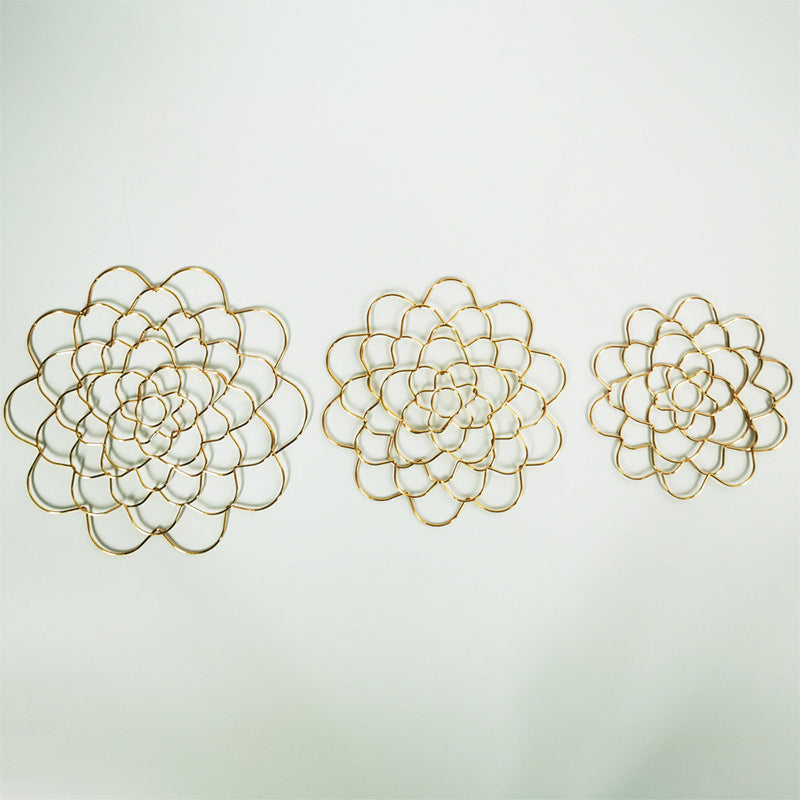 FloraCraft – Edelstahl Blumensteckhilfe mit Blütengitter