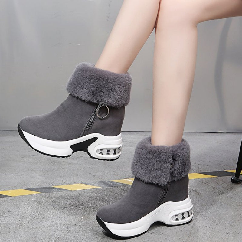 Emma – Damen-Stiefeletten mit dicker Sohle und warmem Futter