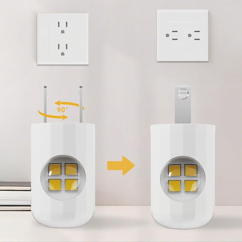 LumiSense – Intelligentes LED-Nachtlicht für Steckdosen | 1+1 GRATIS