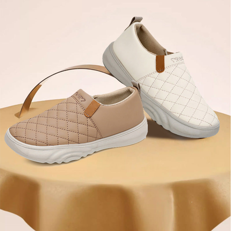 Comfortiva – Damen Slip-On Schuhe mit runder Spitze