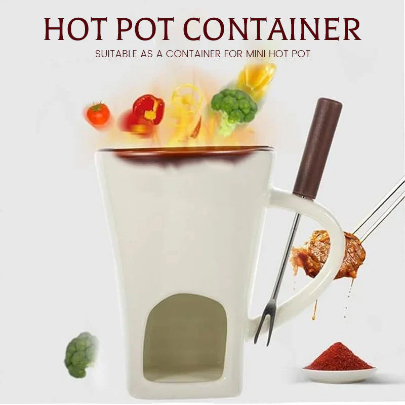 ChocoGlow – Elegante Schokoladen-Fonduetasse | 50% RABATT