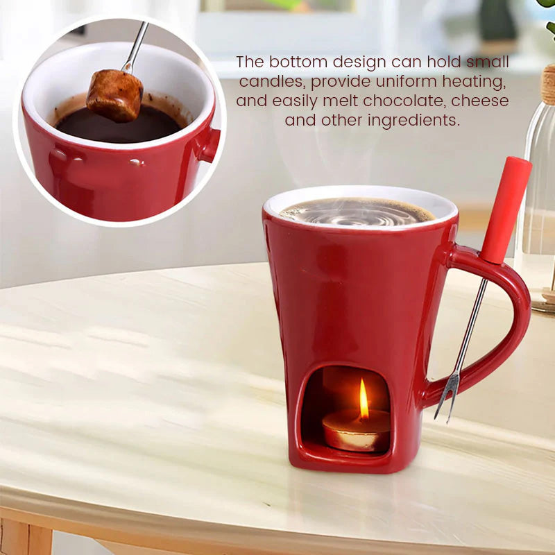 ChocoGlow – Elegante Schokoladen-Fonduetasse | 50% RABATT