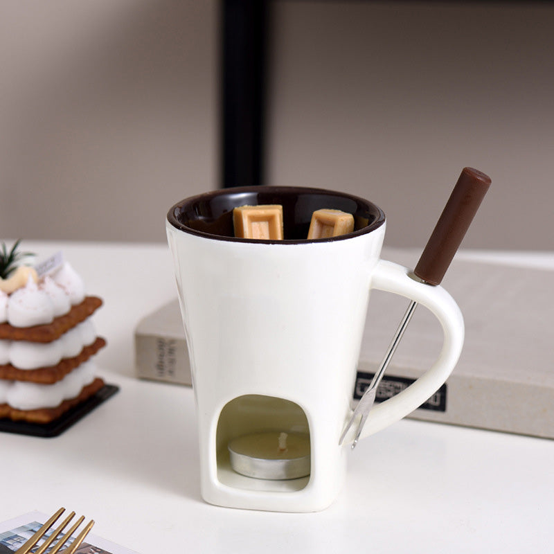 ChocoGlow – Elegante Schokoladen-Fonduetasse | 50% RABATT