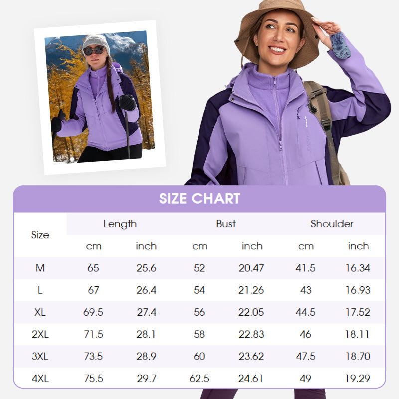 Lisa | 3-in-1-Outdoorjacke für Damen