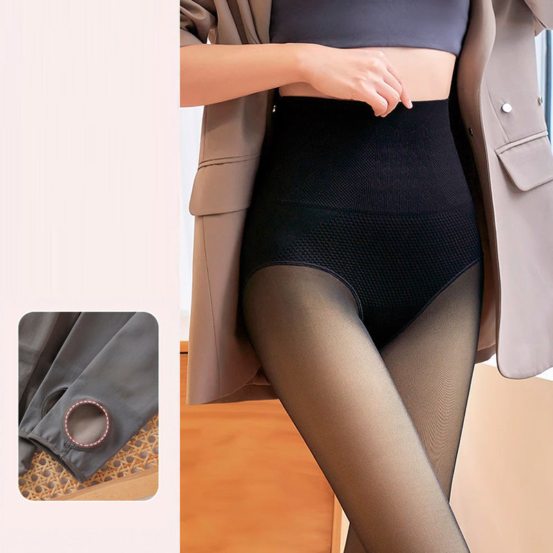 Cynthia – Winter-Strumpfhose für Damen – Transparent Look & Extra Warm | 1+1 GRATIS