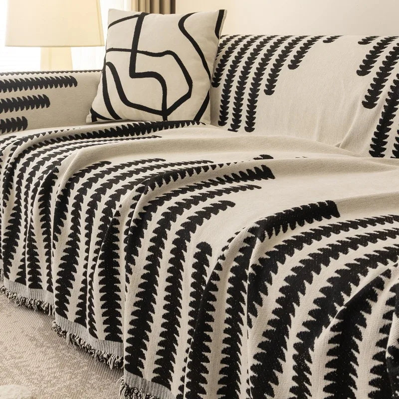 ElegantCover - Sofaüberwurf Stilvoller Rundumschutz für dein Sofa