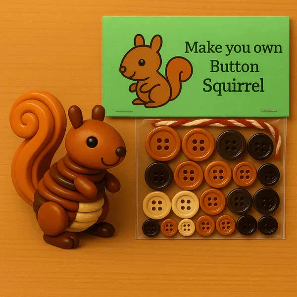 ButtonCraft – DIY Tierdekorationen mit Knöpfen | 1+1 GRATIS