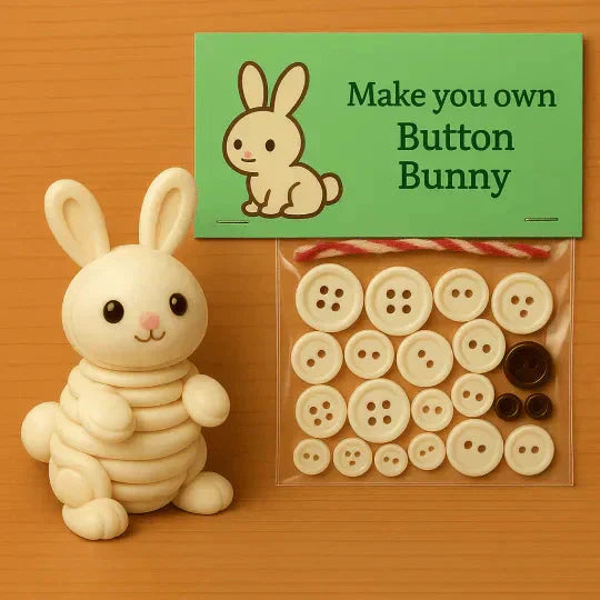 ButtonCraft – DIY Tierdekorationen mit Knöpfen | 1+1 GRATIS