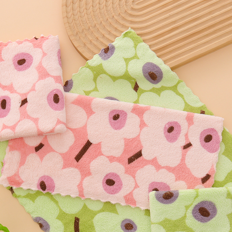 CoralClean –  Korallenflanell-Spültücher | 4+4 GRATIS