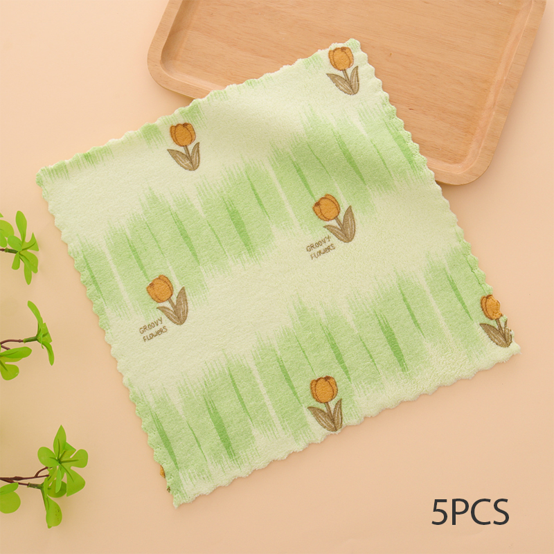 CoralClean –  Korallenflanell-Spültücher | 4+4 GRATIS