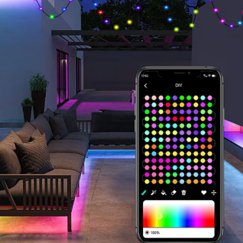 LumiFlex – Smarte LED-Lichtstreifen | 50% RABATT