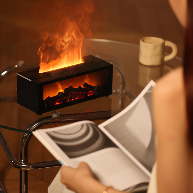 FireGlow – Kaminflammen-Diffusor & Luftbefeuchter