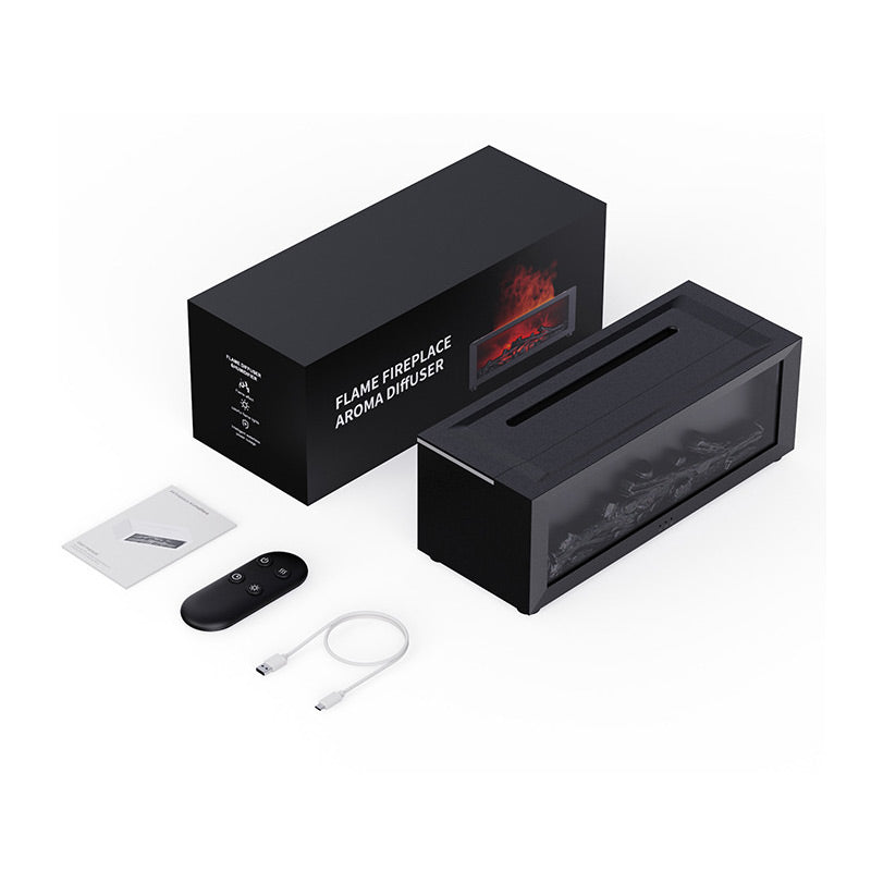 FireGlow – Kaminflammen-Diffusor & Luftbefeuchter