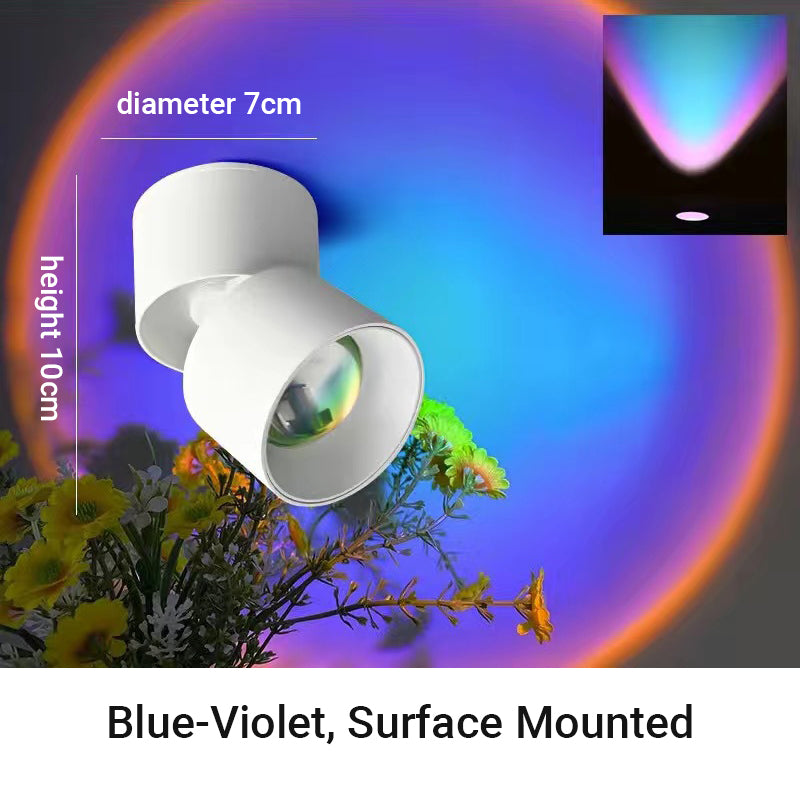 SunAura – LED-Sunset-Projektionslampe