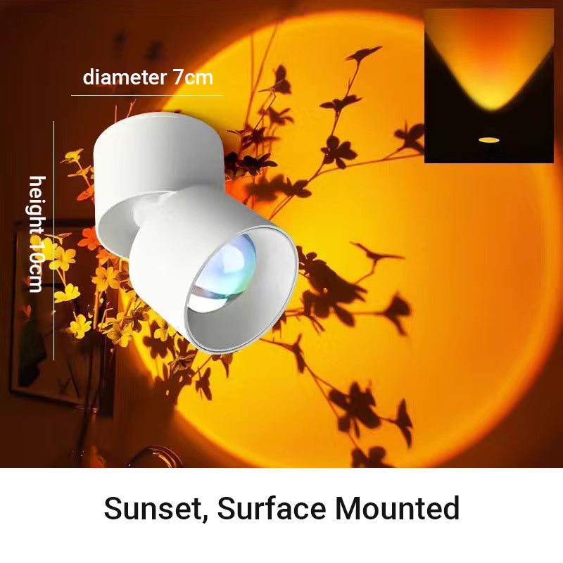 SunAura – LED-Sunset-Projektionslampe