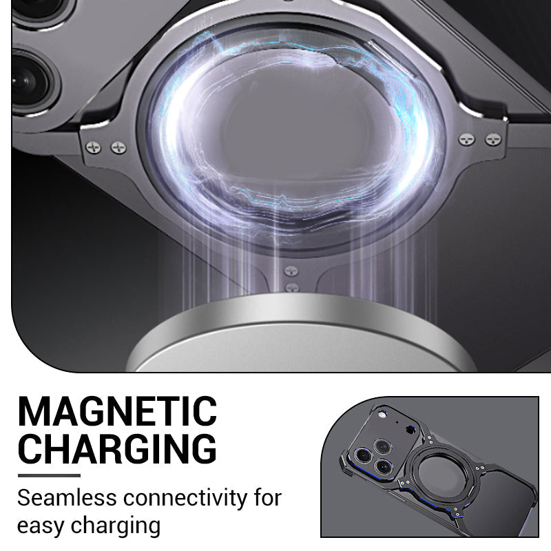 Techmate – Frameless Phone Case mit Ringständer | 50% RABATT