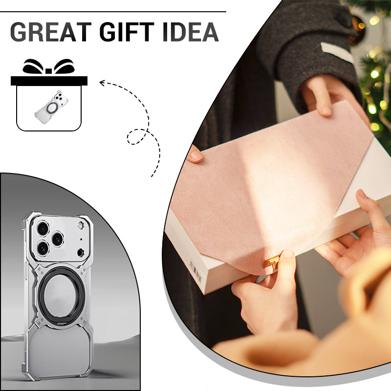 Techmate – Frameless Phone Case mit Ringständer | 50% RABATT