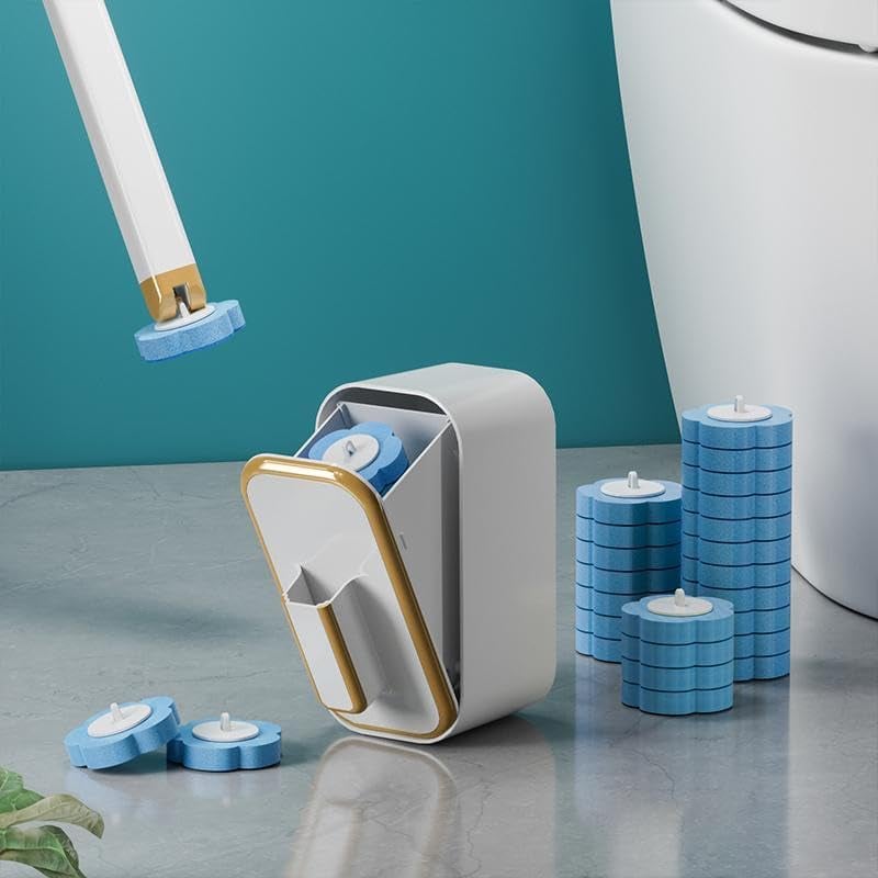 PureClean – Innovatives wandmontiertes WC-Bürstenset