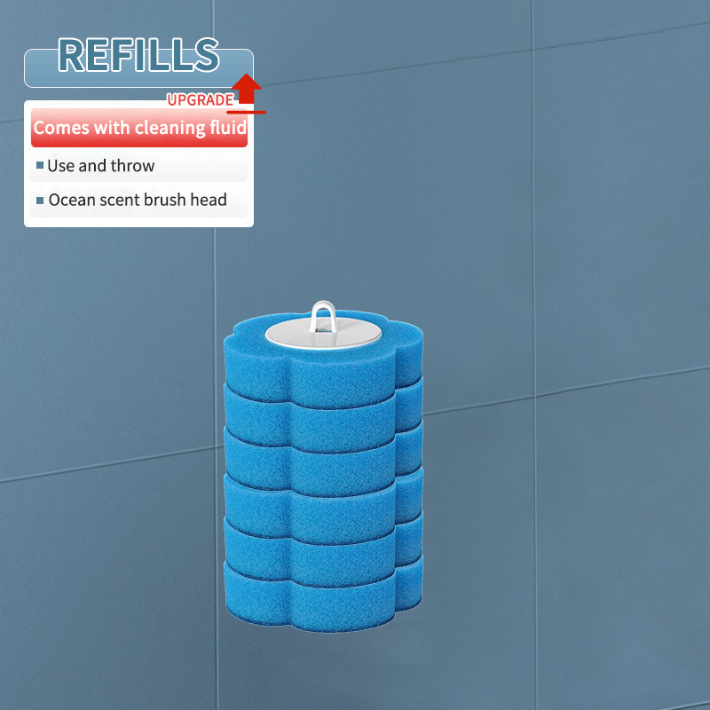 PureClean – Innovatives wandmontiertes WC-Bürstenset