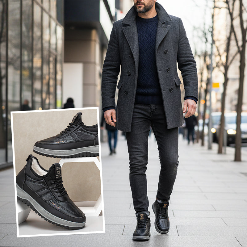 Leon – Warme Herren-Winterschuhe | 50% RABATT