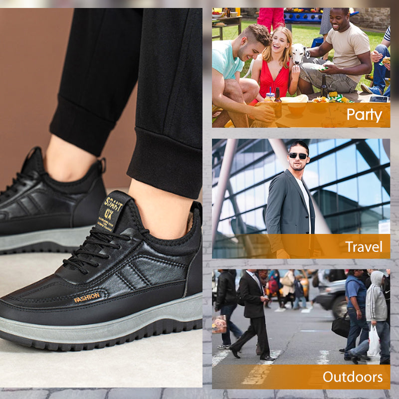 Leon – Warme Herren-Winterschuhe | 50% RABATT