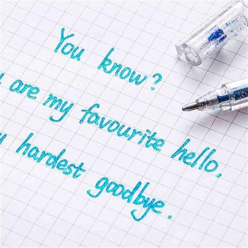 GleamArt - Glitzer-Gelstift-Set | 18 Stück