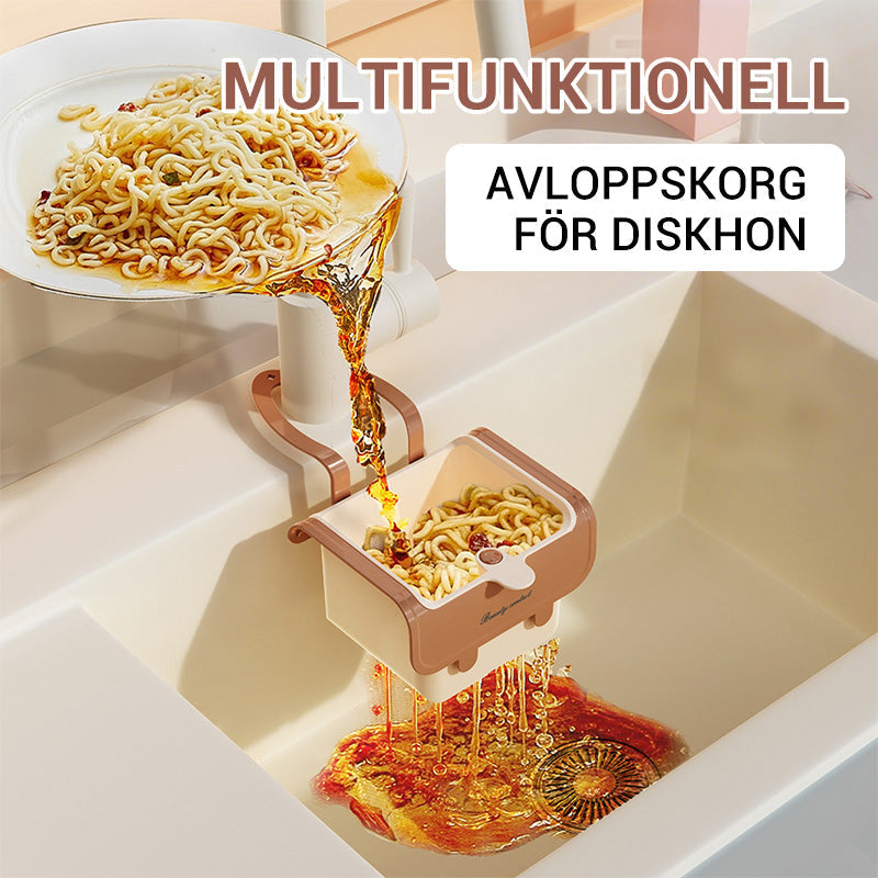 CleanSink – Multifunktionaler Abflusskorb für Spülen | 1+2 GRATIS
