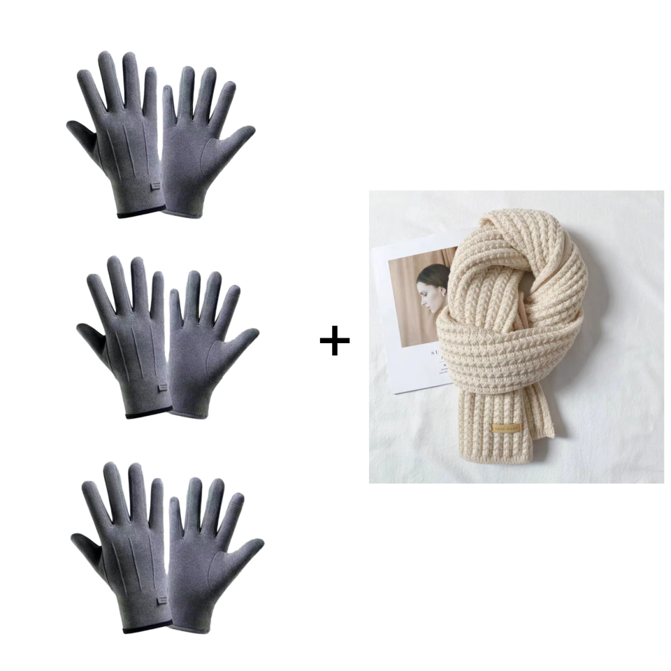 FrostGuard – Winddichte, warme Handschuhe | 1+1 GRATIS