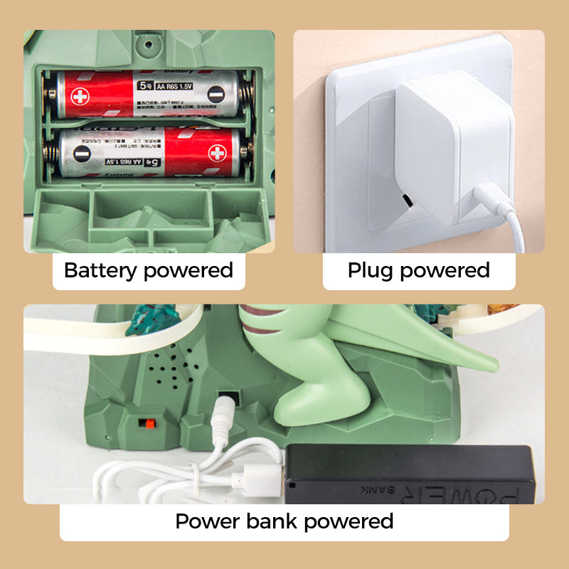 DinoRacer – Dinosaurier-Rennbahn-Set | 50% RABATT