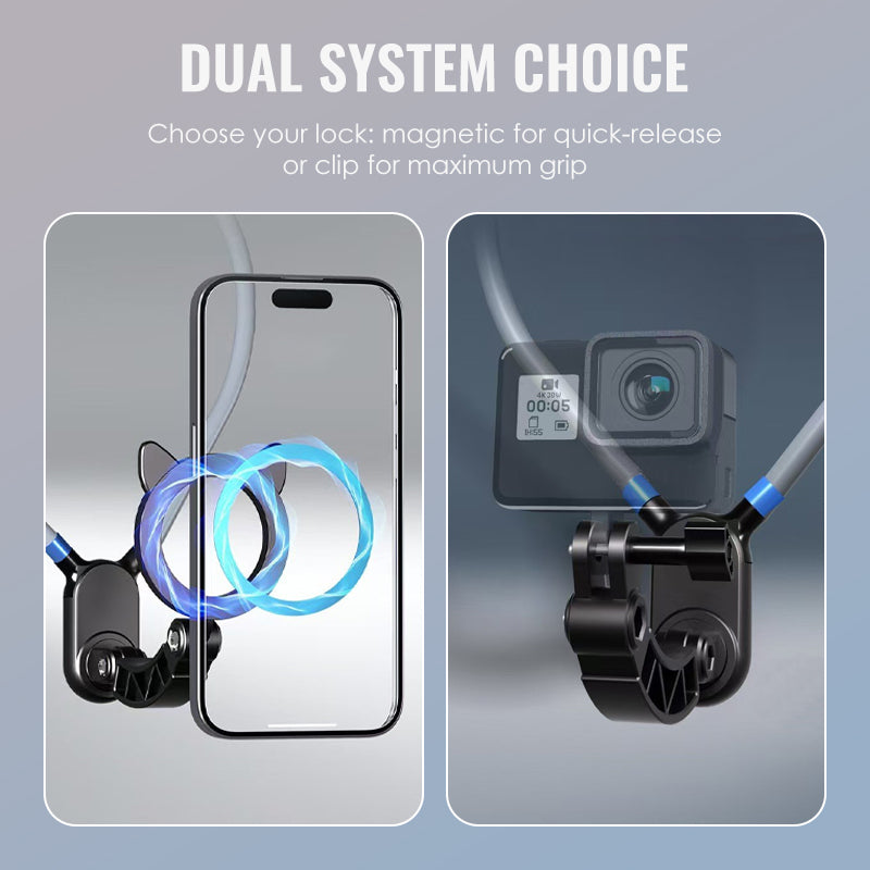 MagNeck – Freihändiger Magnet-Handyhalter | 1+1 GRATIS