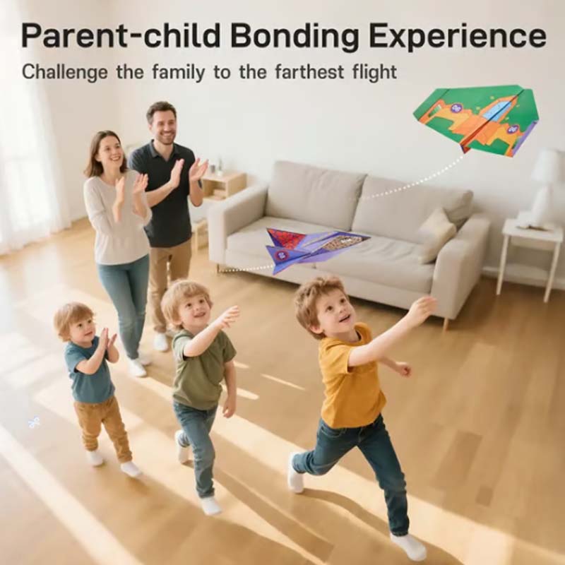 SkyCraft – Kreatives Papierflugzeug-Set | 50% RABATT