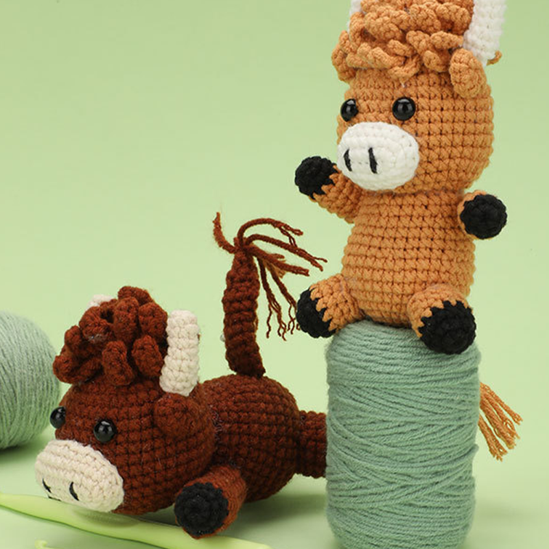 CraftPet – DIY Handgestricktes Tier-Set