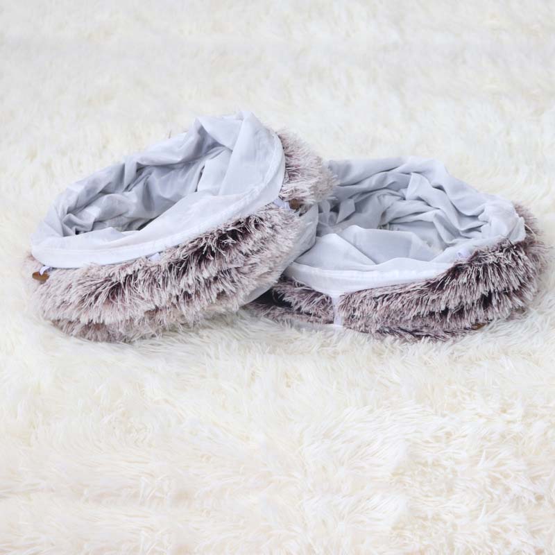 PurrLuxe – 2-in-1 Faltbares Katzentunnel-Bett