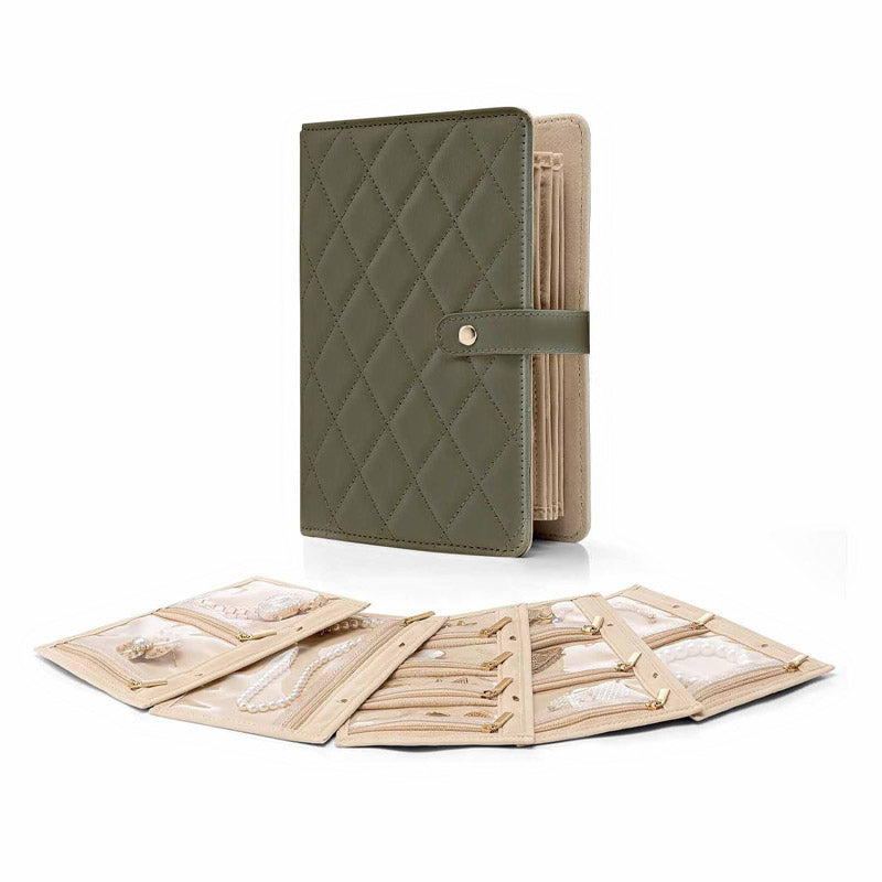 LuxeCheck – Elegante tragbare Schmuckaufbewahrungstasche