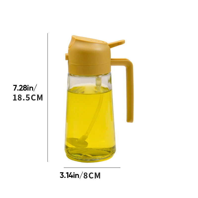 ClaraKitchen – 2-in-1 Multifunktionale Ölflasche | 1+1 GRATIS