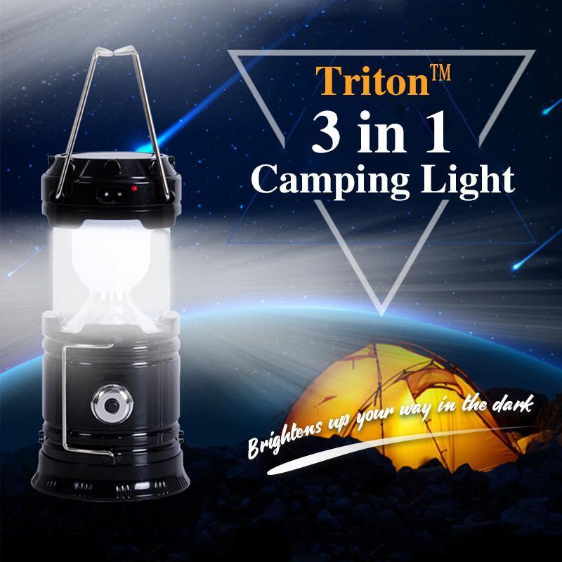 CampGlow – 3-in-1 LED-Campinglaterne