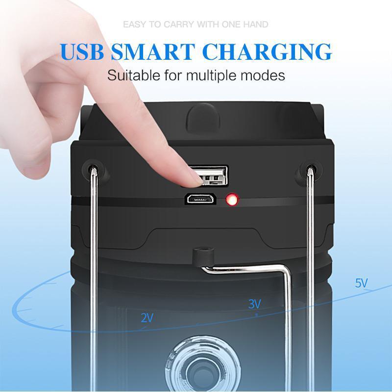 CampGlow – 3-in-1 LED-Campinglaterne