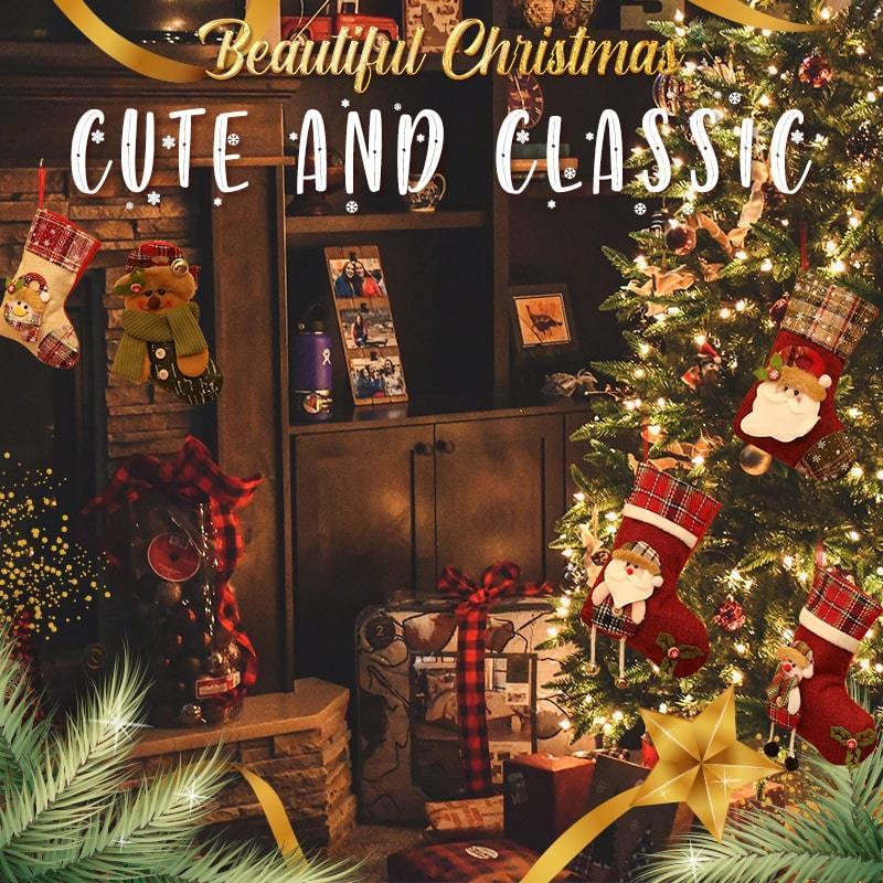 FestivaSock – Dekorative Weihnachtsstrümpfe | 1+2 GRATIS