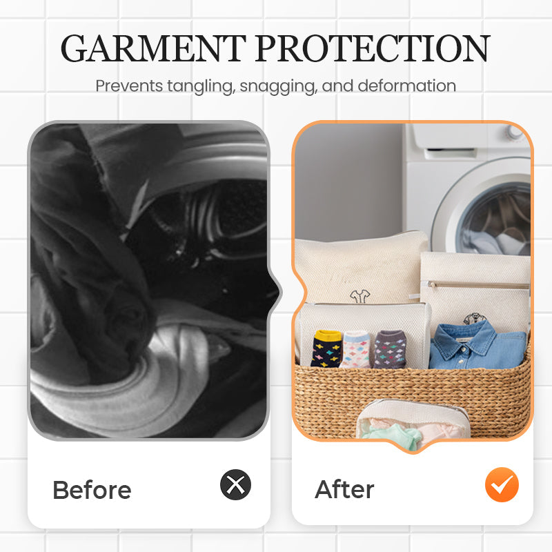 LaundryPro – Multi-Size Mesh Wäschesäcke | 1+1 GRATIS