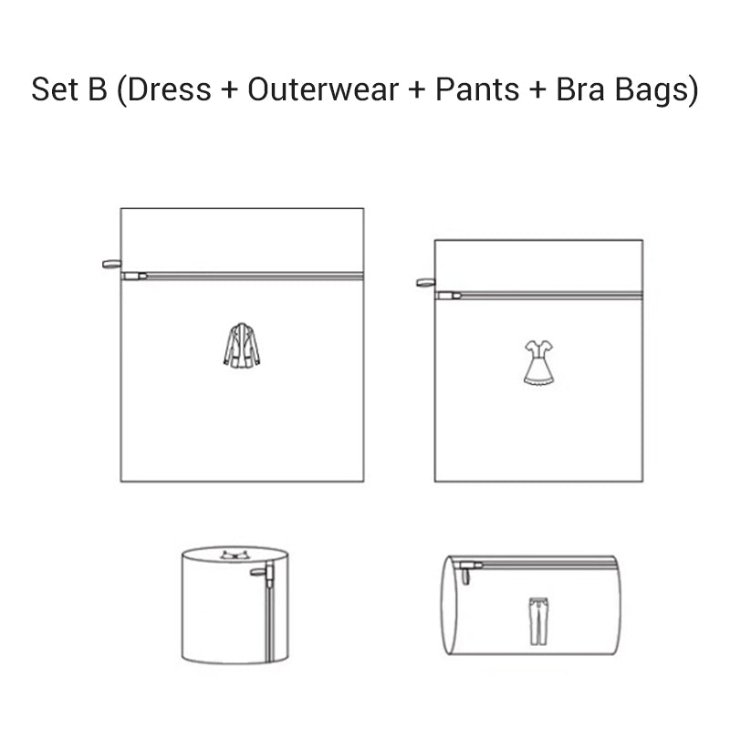 LaundryPro – Multi-Size Mesh Wäschesäcke | 1+1 GRATIS