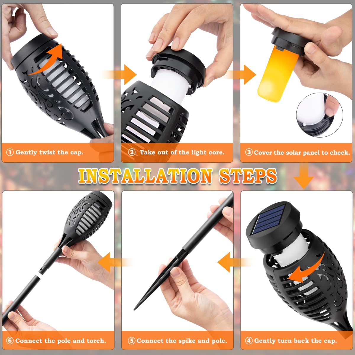 Solfacklan – Solar-Gartenlaternen