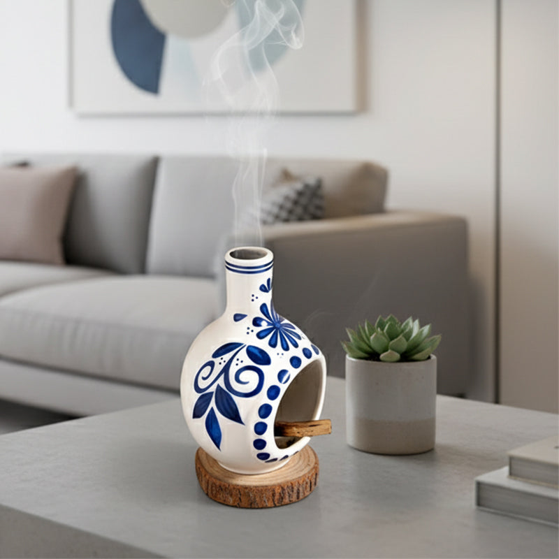 ZenAura – Keramik Palo Santo Halter