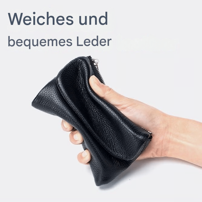 PebbleWallet – Kompakte RFID Lederbörse | 50% RABATT