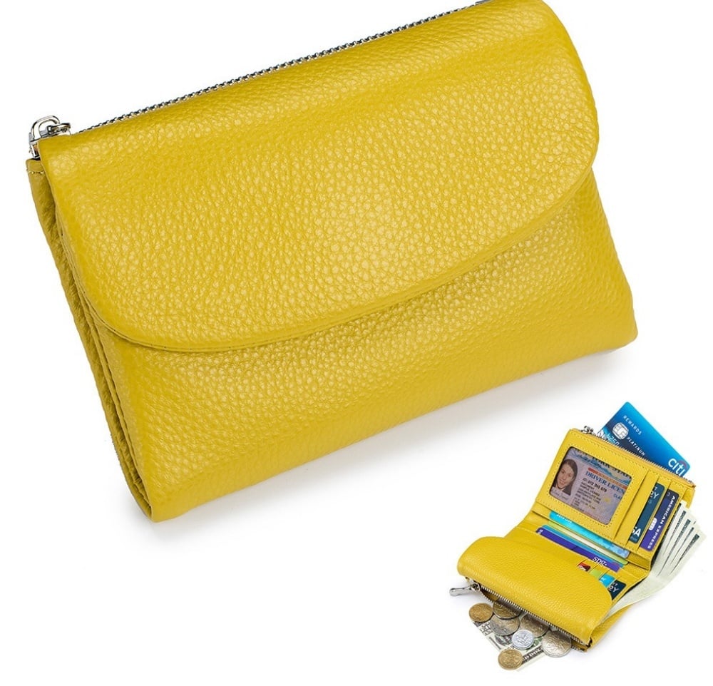 PebbleWallet – Kompakte RFID Lederbörse | 50% RABATT