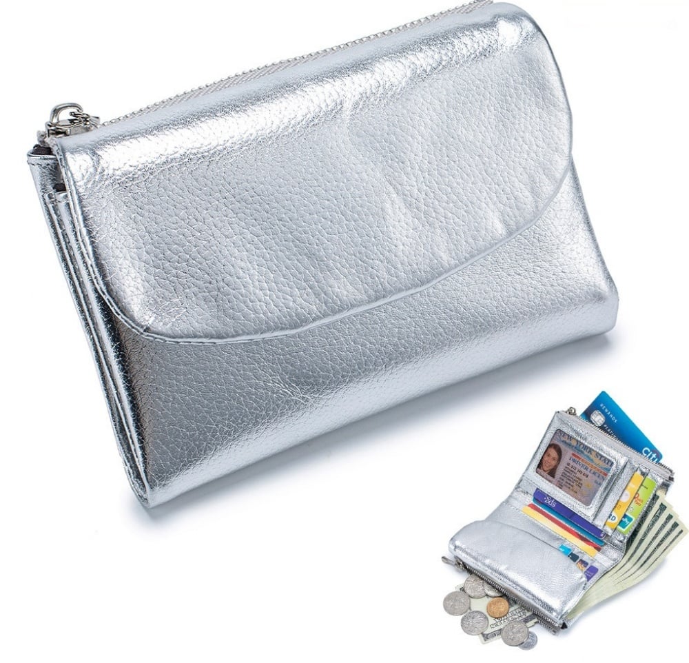 PebbleWallet – Kompakte RFID Lederbörse | 50% RABATT