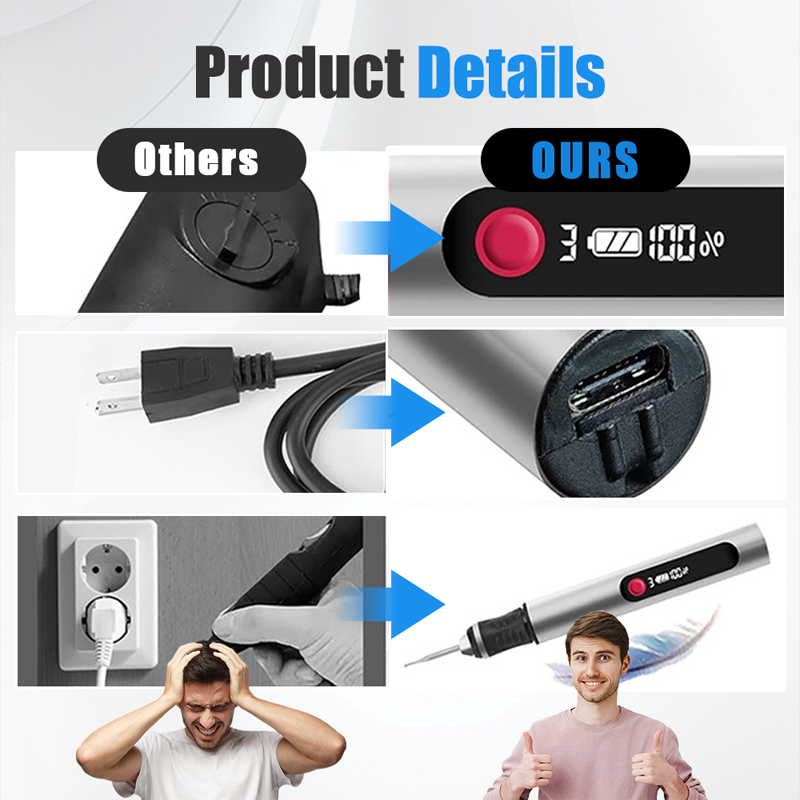 EngravePro – Elektrischer Gravurstift (32-teiliges Set, 2 Stück)