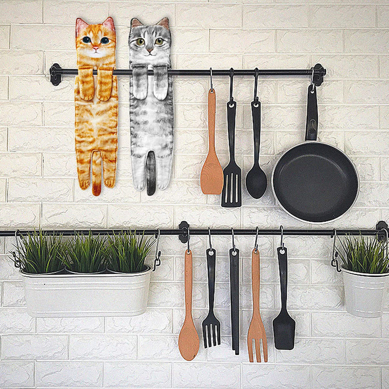 PurrTowel – Süßes Katzen-Handtuch | 1+1 GRATIS