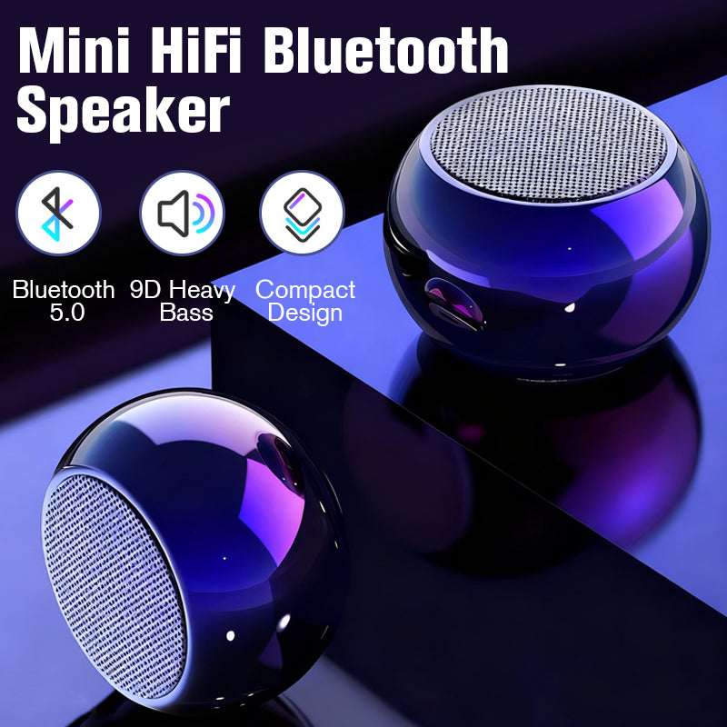 SoundMate – Mini-HiFi-Bluetooth-Lautsprecher | 1+1 GRATIS