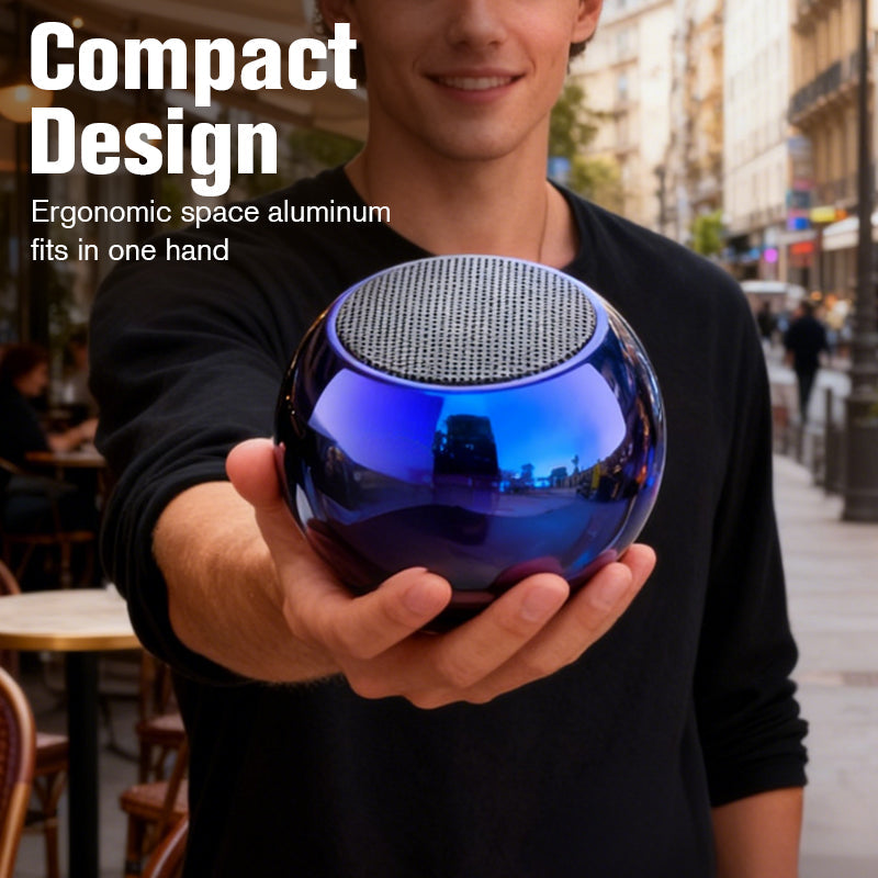 SoundMate – Mini-HiFi-Bluetooth-Lautsprecher | 1+1 GRATIS